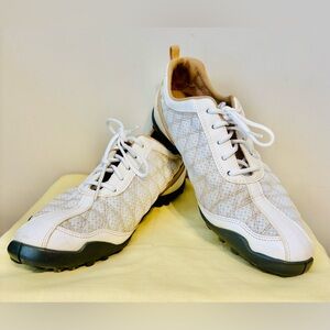 Foot Joy Superlites Golf Shoes Summer Series Spikeless Women's Size 9.5 White